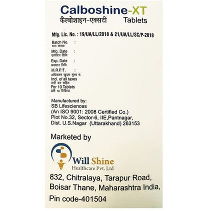 Calboshine XT Tablet