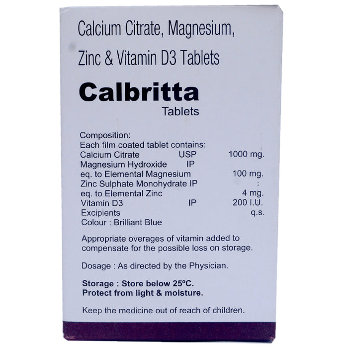 Calbritta Tablet