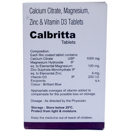 Calbritta Tablet