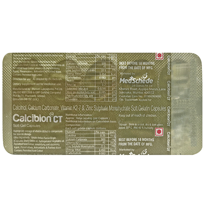 Calcibion CT Soft Gelatin Capsule