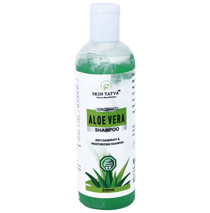 Skin Tatva Organic Aloe Vera Shampoo - Classic Derma