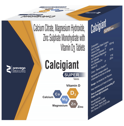 Calcigiant Super Tablet - Classic Derma