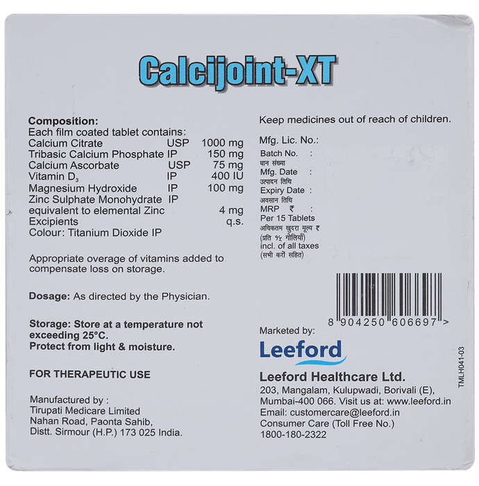 Calcijoint - XT Tablet