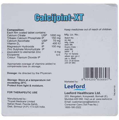 Calcijoint - XT Tablet