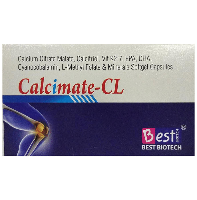 Calcimate-CL Softgel Capsule - Classic Derma