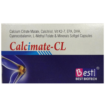 Calcimate-CL Softgel Capsule - Classic Derma