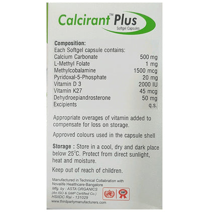 Calcirant Plus Softgel Capsule