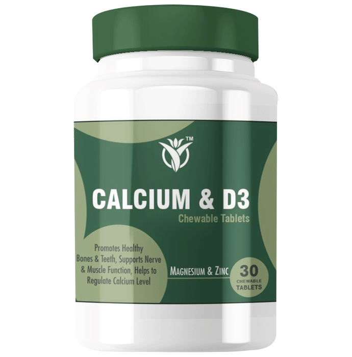Calcium + Vitamin D3 Tablet - Classic Derma