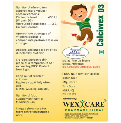 Calciwex D3 Oral Drops