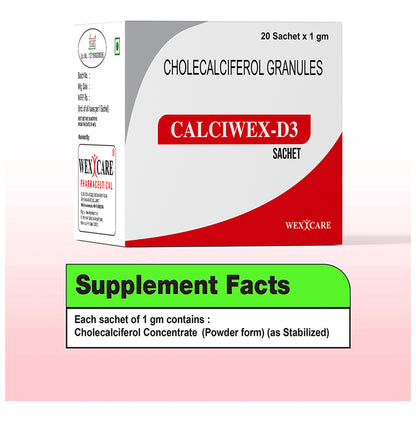 Calciwex-D3 Sachet