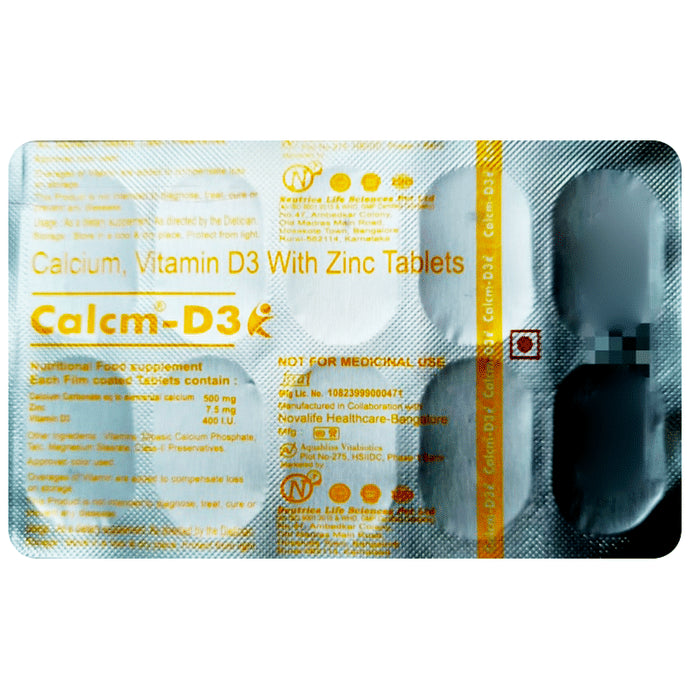 Calcm-D3 Tablet - Classic Derma