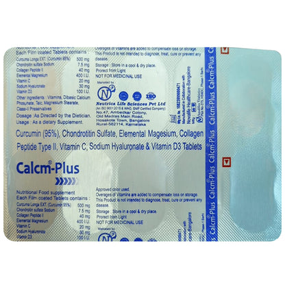 Calcm-Plus Tablet