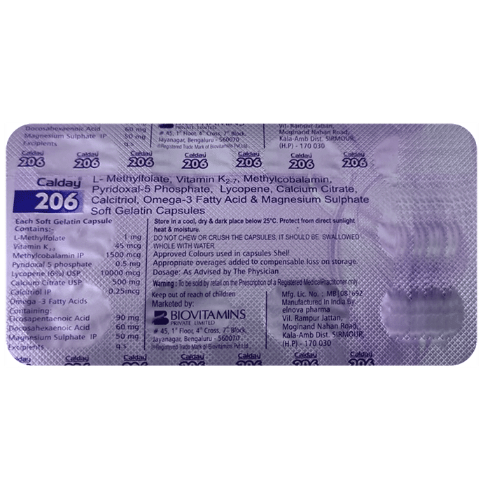 Calday 206 Capsule - Classic Derma