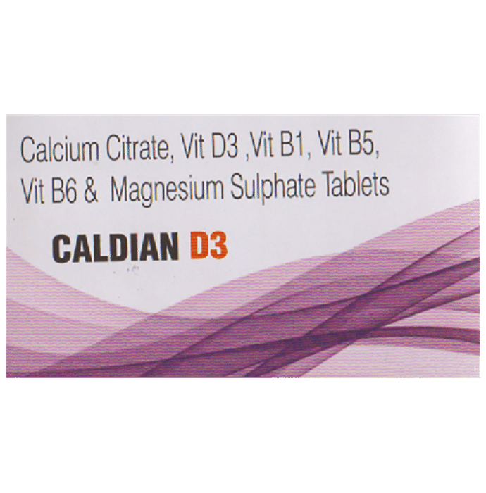 Caldian D3 Tablet - Classic Derma
