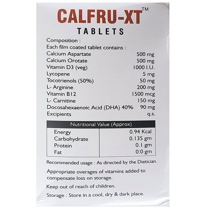 Calfru-XT Tablet