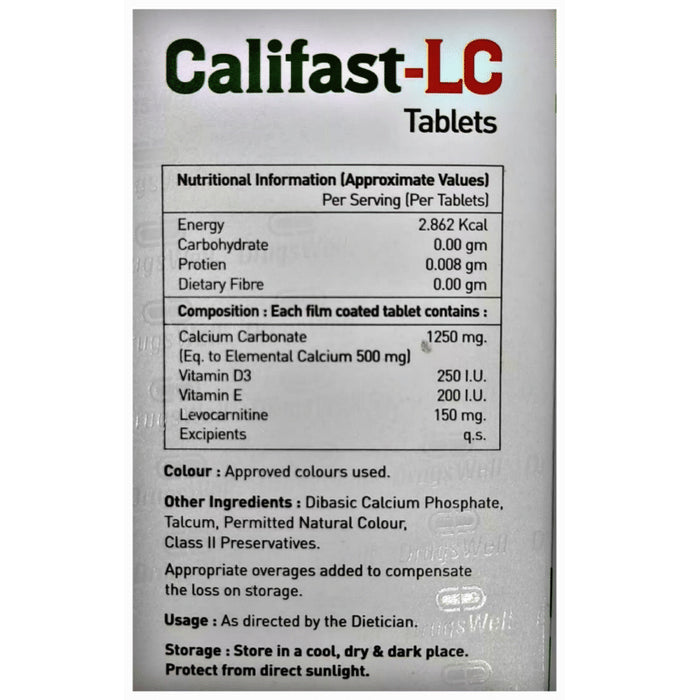 Califast-LC Tablet