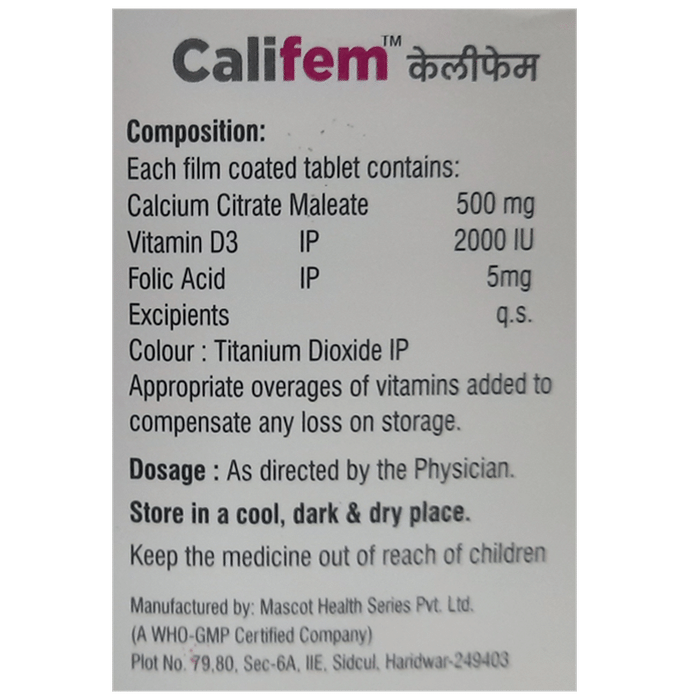 Califem Tablet