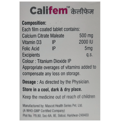 Califem Tablet