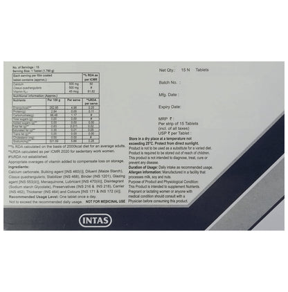 Calinta Frac Tablet