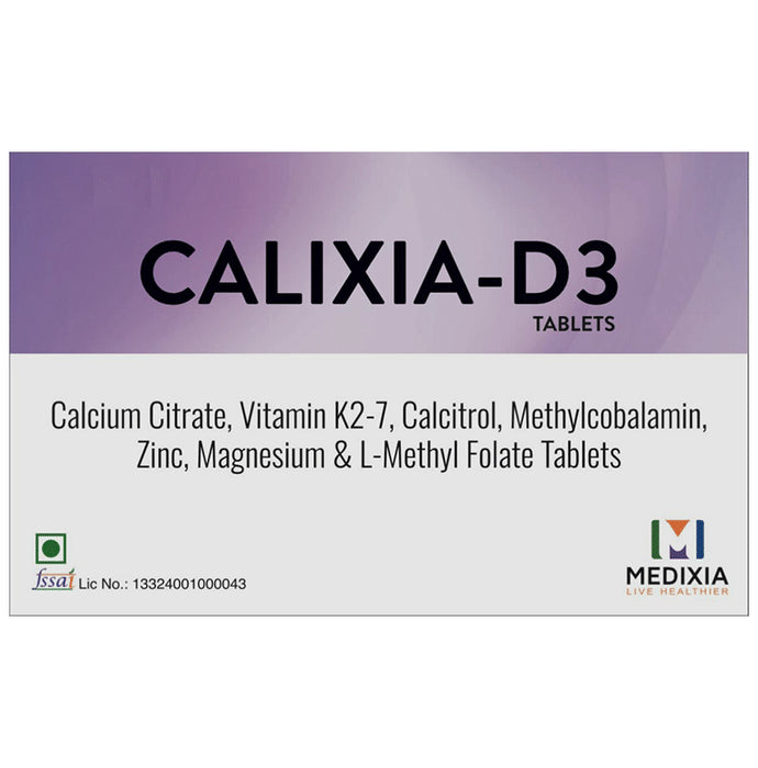 Calixia-D3 Tablet - Classic Derma