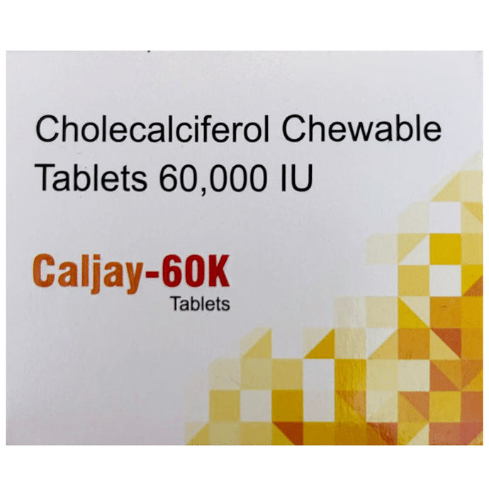 Caljay 60K Chewable Tablet - Classic Derma