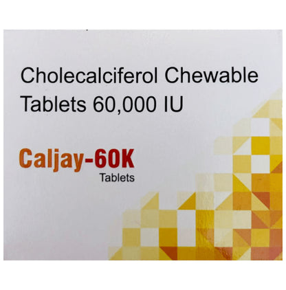 Caljay 60K Chewable Tablet - Classic Derma