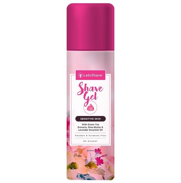 LetsShave Shave Gel for Women Sensitive Skin - Classic Derma