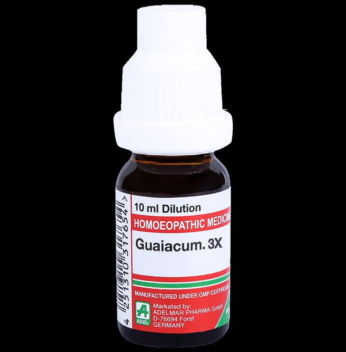 ADEL Guaiacum Dilution 3X - Classic Derma