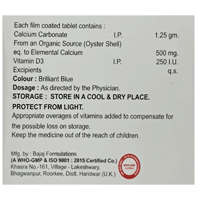 Calneiper- D3 Tablet