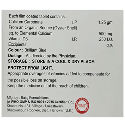 Calneiper- D3 Tablet