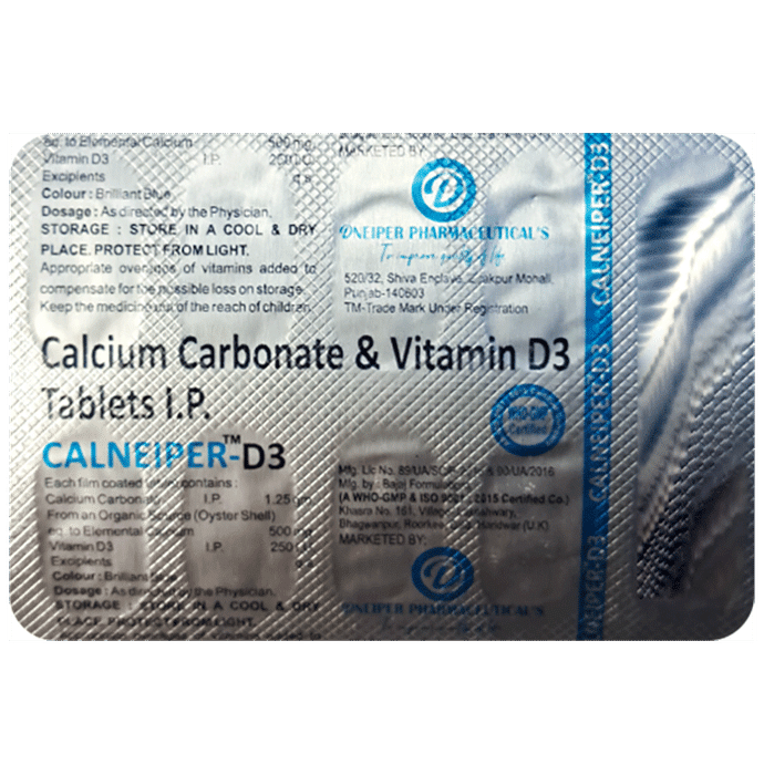 Calneiper- D3 Tablet