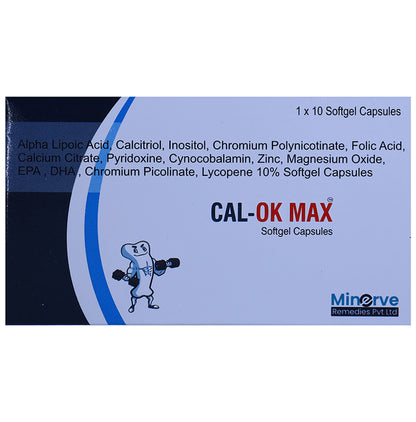 Cal-OK Max Softgel Capsule - Classic Derma