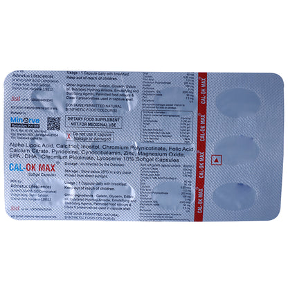 Cal-OK Max Softgel Capsule