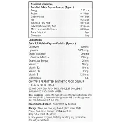 Calovil Q10 Softgel Capsule