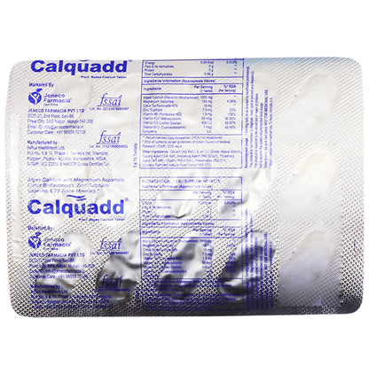 Calquadd Plant Based Clacium Tablet