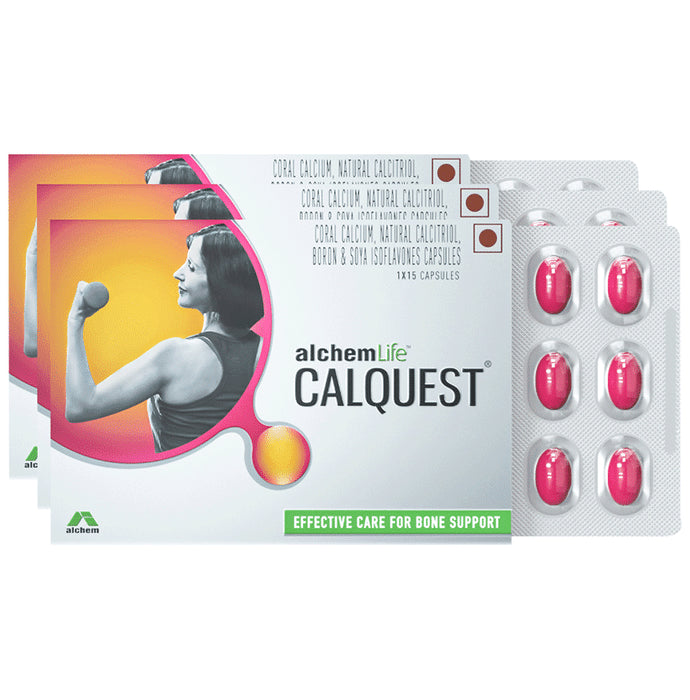 Calquest Capsule| Effective Care For Bone Support (15 Each) - Classic Derma