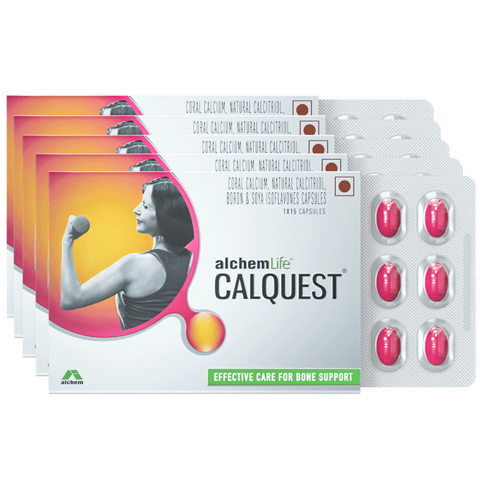 Calquest Capsule| Effective Care For Bone Support (15 Each) - Classic Derma