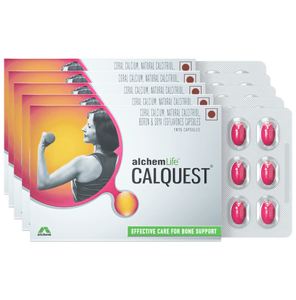 Calquest Capsule| Effective Care For Bone Support (15 Each) - Classic Derma