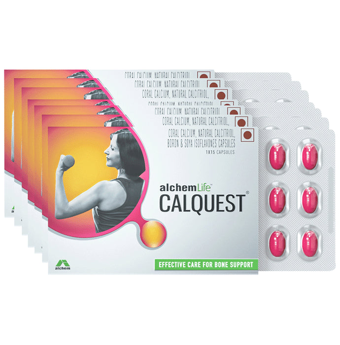 Calquest Capsule| Effective Care For Bone Support (15 Each) - Classic Derma