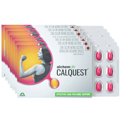 Calquest Capsule| Effective Care For Bone Support (15 Each) - Classic Derma