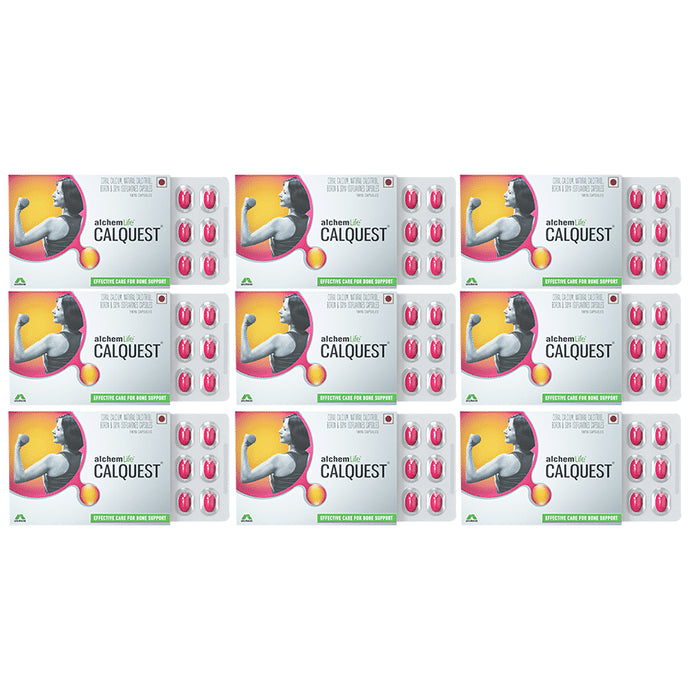 Calquest Capsule| Effective Care For Bone Support (15 Each) - Classic Derma