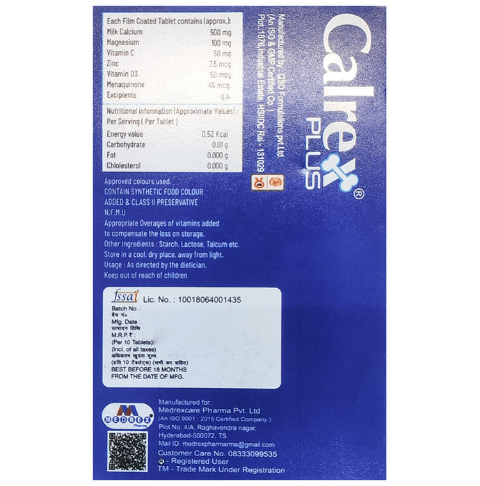 Calrex Plus Tablet
