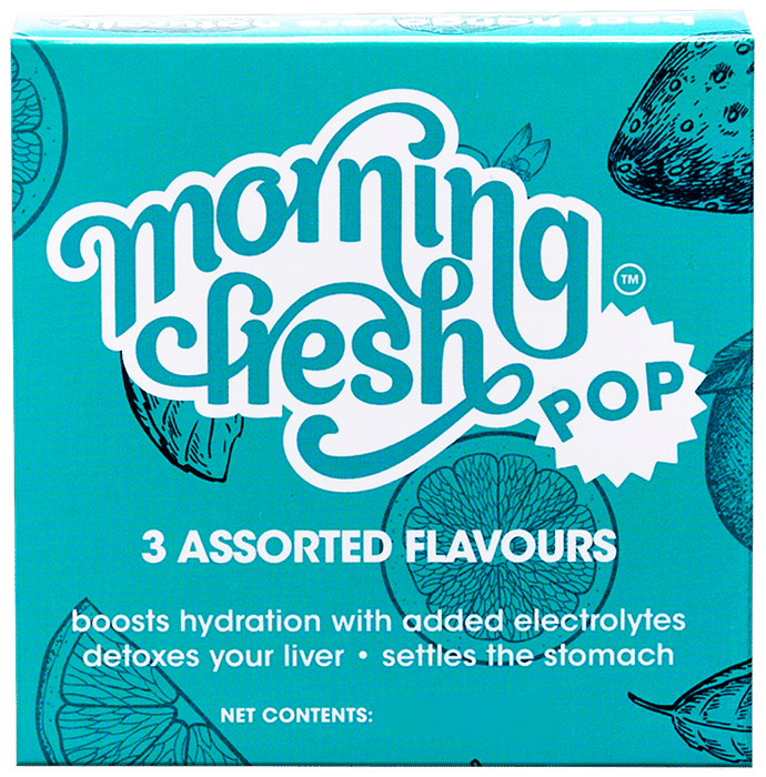 Morning Fresh POP Liver Detox Drink (7gm Each) Assorted - Classic Derma
