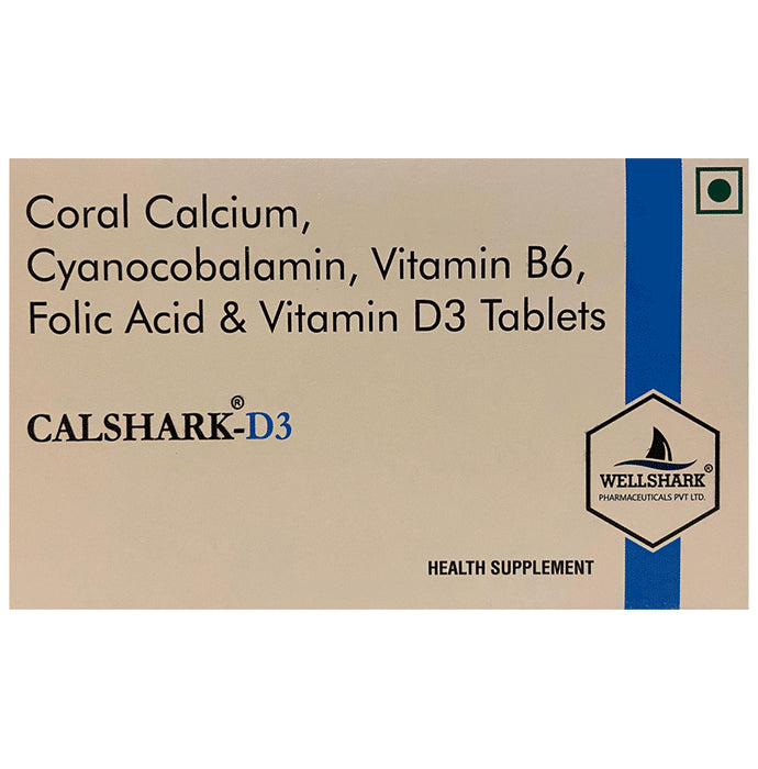 Calshark-D3 Tablet - Classic Derma