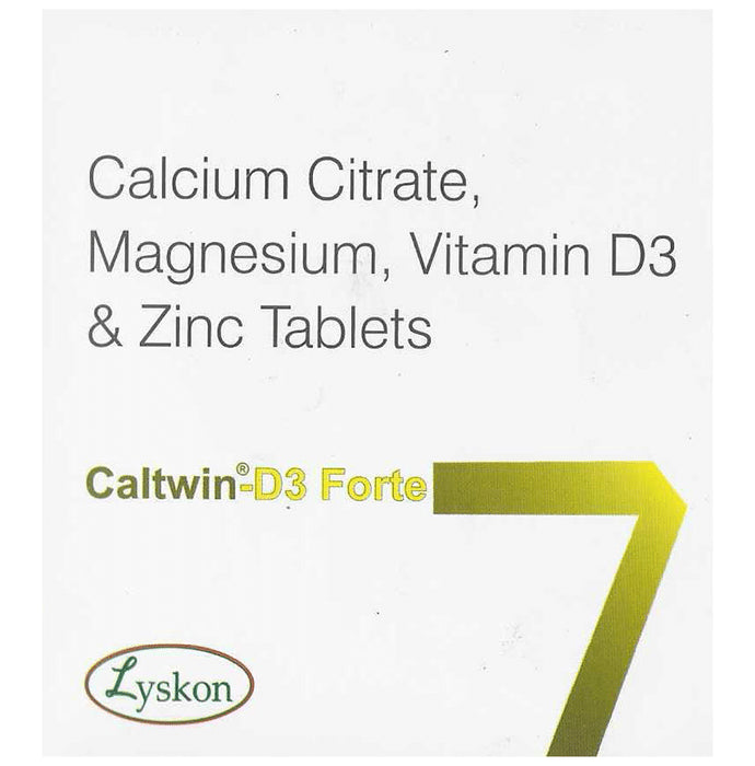 Caltwin-D3 Forte Tablet - Classic Derma