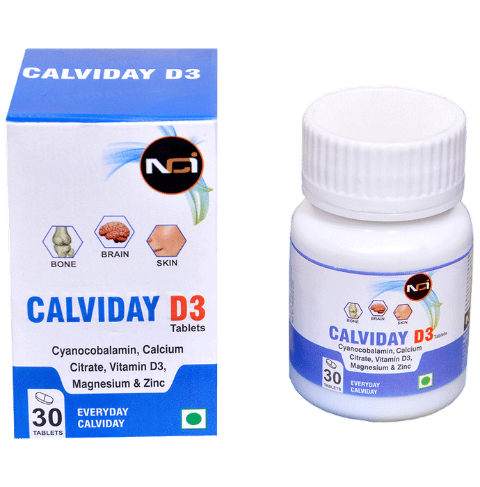 Calviday -D3 Tablet - Classic Derma
