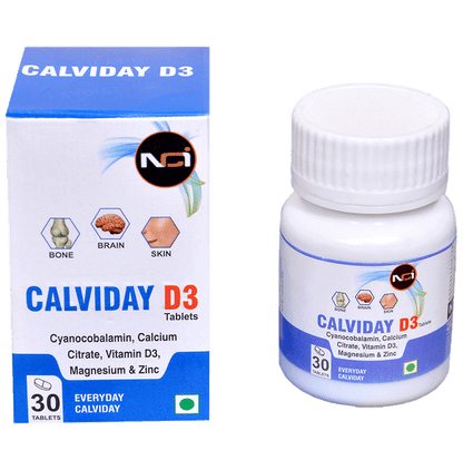 Calviday -D3 Tablet - Classic Derma