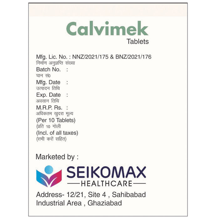 Calvimek Tablet