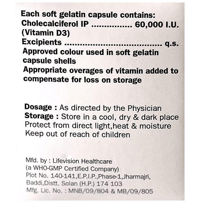 Calvine 60K Softgel Capsule
