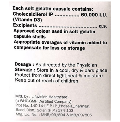 Calvine 60K Softgel Capsule